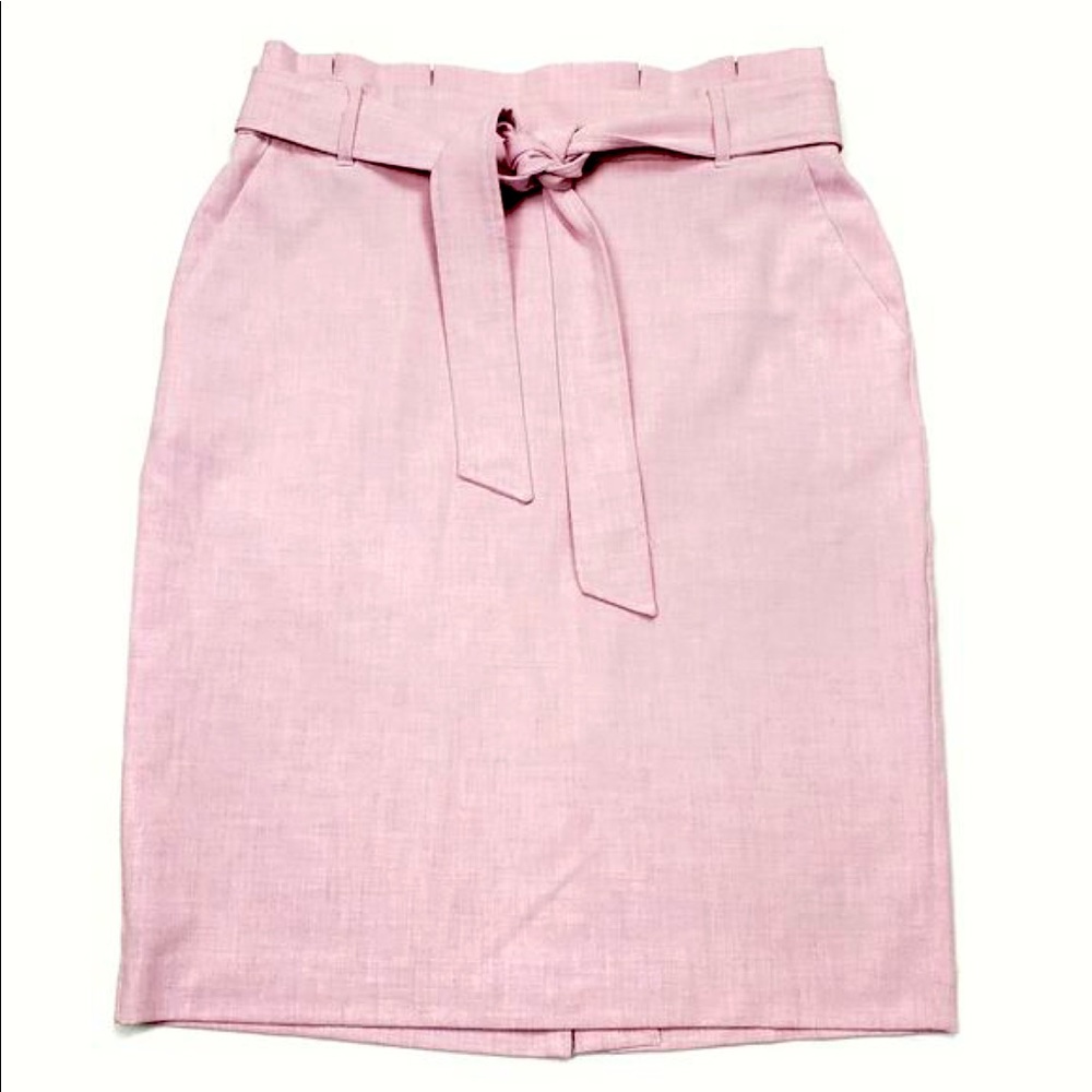 Light Pink Ann Taylor Pencil Skirt